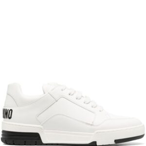 Moschino logo-embroidered  low-top sneakers