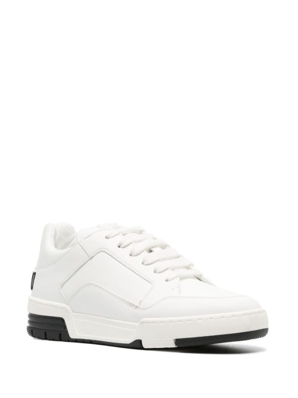 Moschino logo-embroidered  low-top sneakers - Image 2