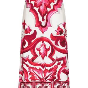 Dolce & Gabbana  Majolica-print maxi skirt