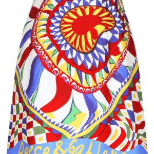 Dolce & Gabbana  graphic-print mini skirt