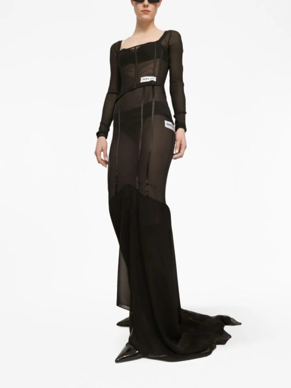 Dolce & Gabbana  draped mermaid maxi skirt - Image 2