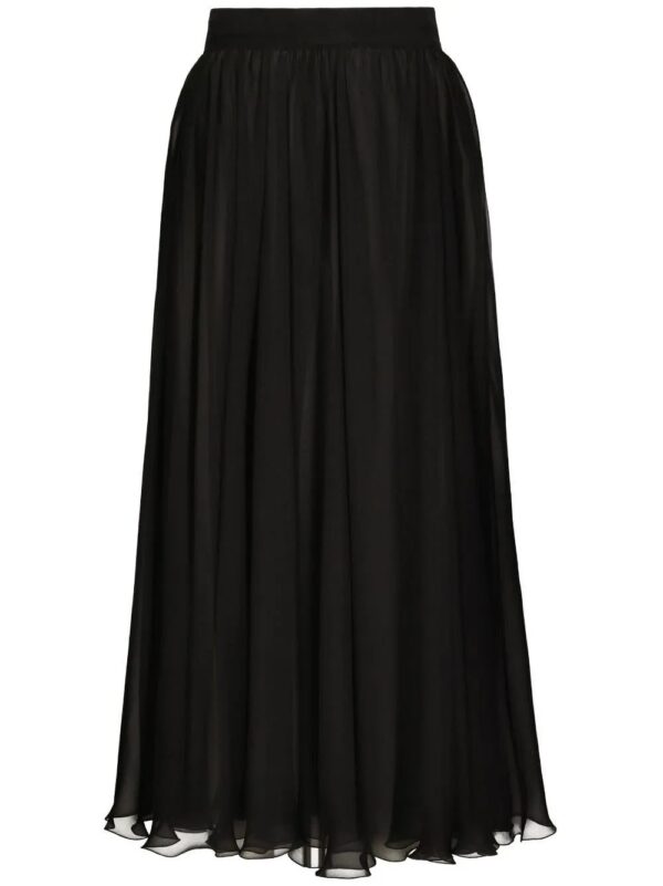 Dolce & Gabbana  high-waisted pleated midi skirt