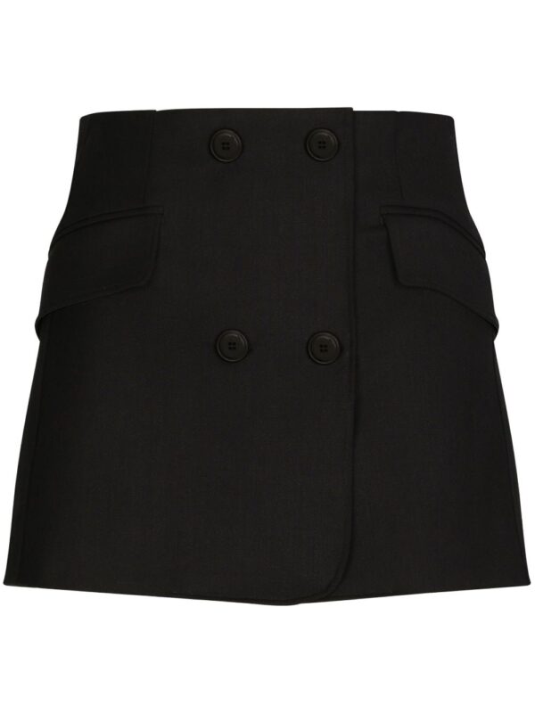Dolce & Gabbana  double-breasted miniskirt