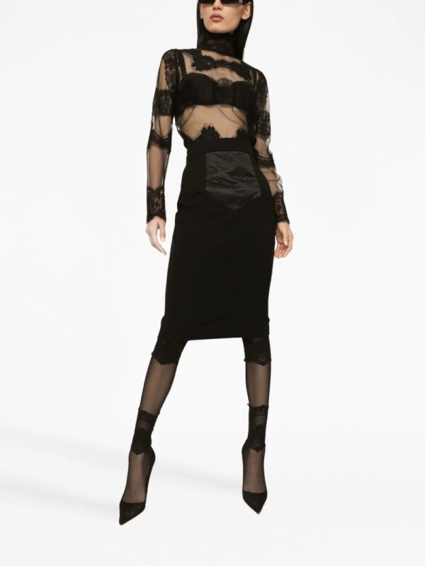 Dolce & Gabbana  high-waisted midi skirt - Image 2