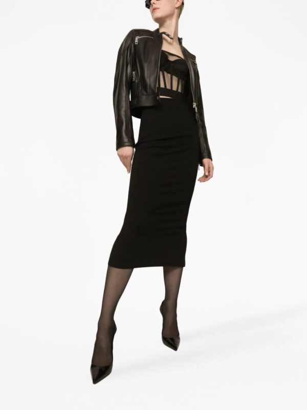 Dolce & Gabbana  high-waisted midi skirt - Image 3