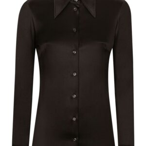 Dolce & Gabbana long-sleeve silk shirt