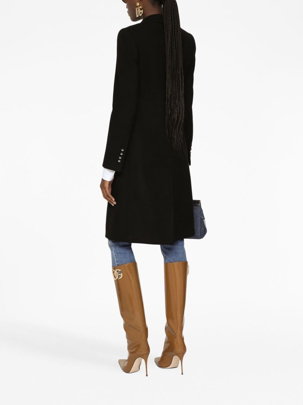 Dolce & Gabbana logo-lettering long-sleeve T-shirt - Image 4