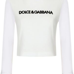Dolce & Gabbana  logo-lettering long-sleeve T-shirt