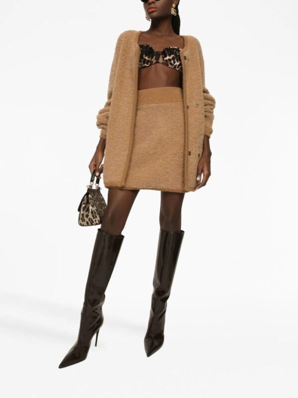 Dolce & Gabbana  high-waisted knitted skirt - Image 3