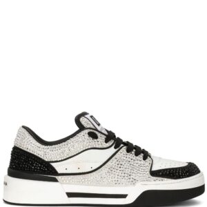 Dolce & Gabbana crystal-embellished low-top sneakers
