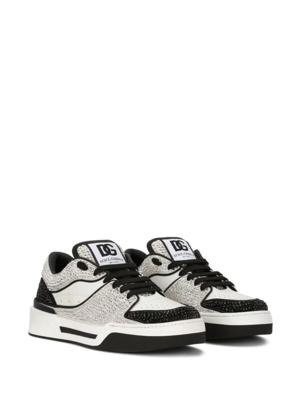 Dolce & Gabbana crystal-embellished low-top sneakers - Image 2