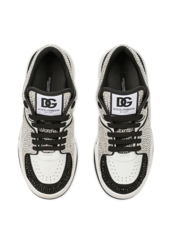 Dolce & Gabbana crystal-embellished low-top sneakers - Image 4