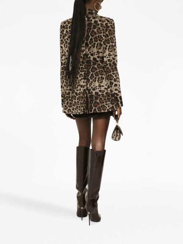 Dolce & Gabbana  ribbed velvet mini skirt - Image 4