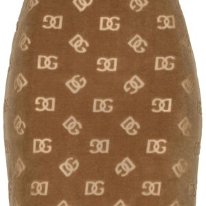 Dolce & Gabbana  monogram-jacquard mini skirt