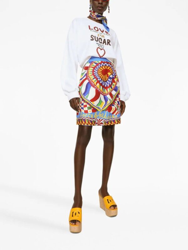Dolce & Gabbana  crystal-embellished sweatshirt - Image 3