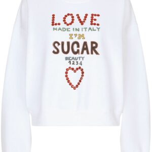 Dolce & Gabbana crystal-embellished sweatshirt