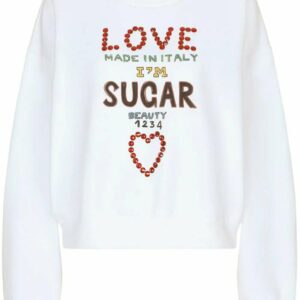 Dolce & Gabbana  crystal-embellished sweatshirt