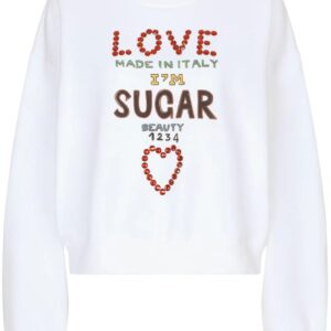 Dolce & Gabbana  crystal-embellished sweatshirt