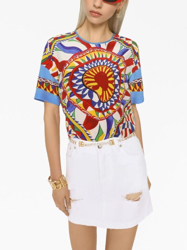 Dolce & Gabbana  graphic-print T-shirt - Image 4