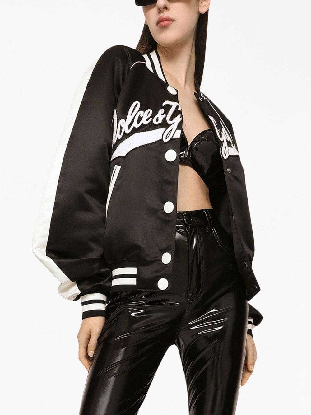 Dolce & Gabbana high-shine bustier top - Image 5