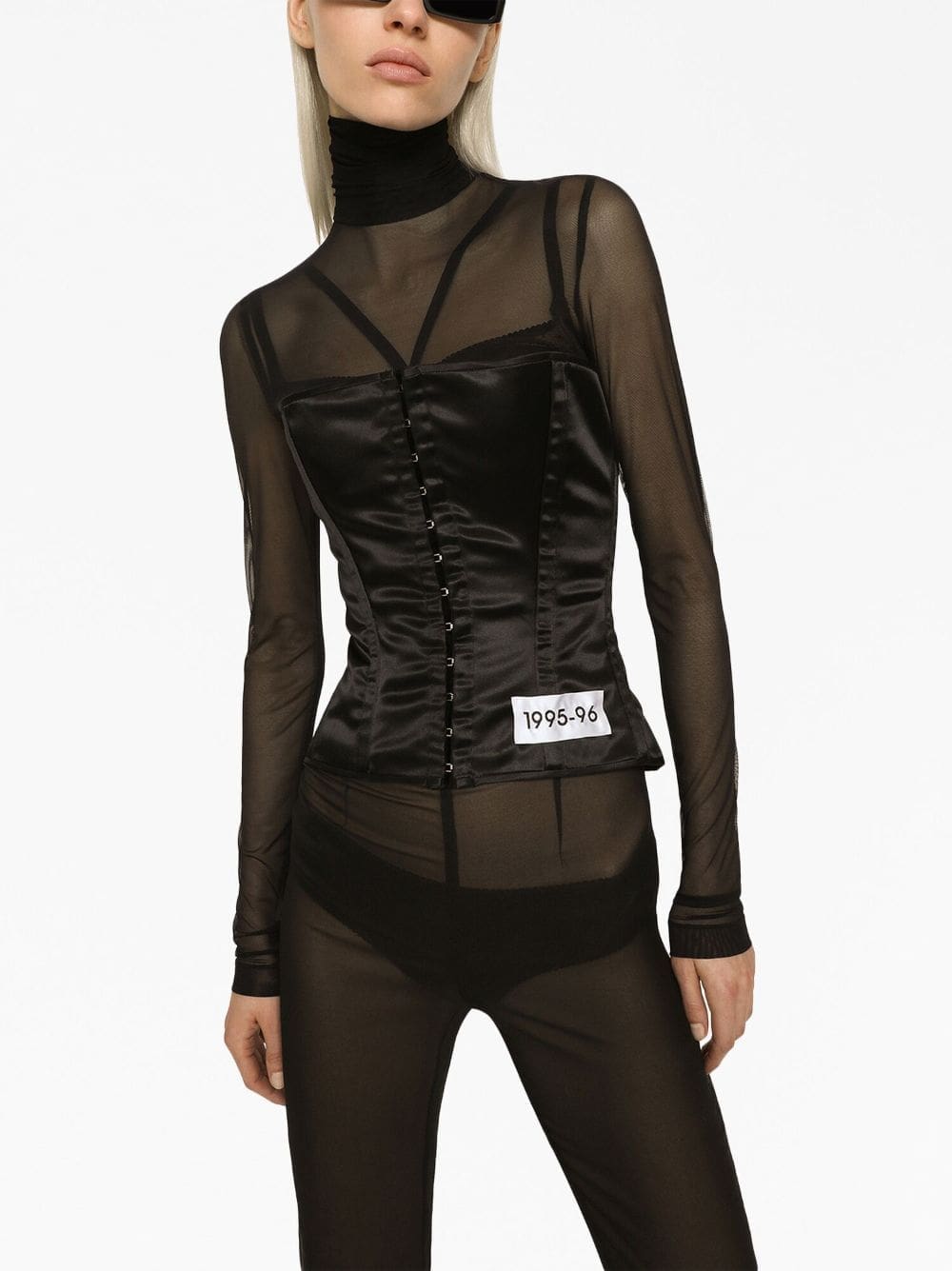 Dolce & Gabbana Re-Edition sleeveless bustier top - Image 5