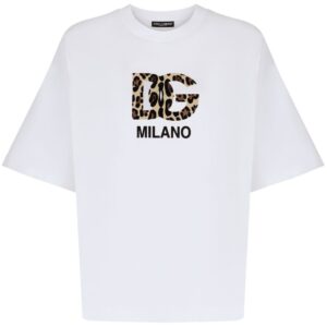 Dolce & Gabbana logo-print cotton-blend T-shirt