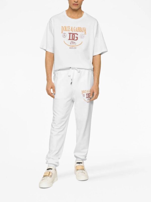 Dolce & Gabbana  Interlock logo-print T-shirt - Image 3