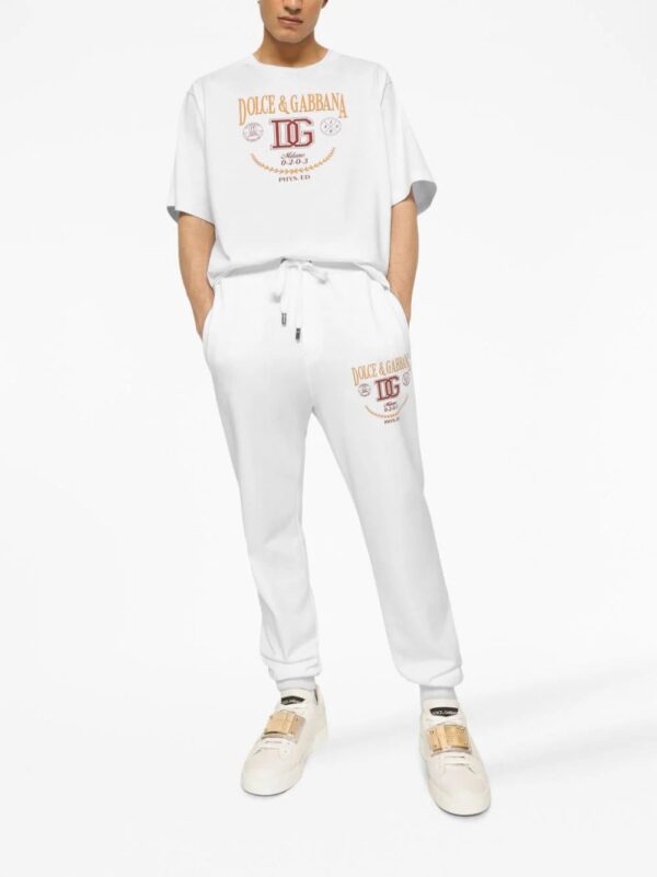 Dolce & Gabbana  Interlock logo-print T-shirt - Image 2