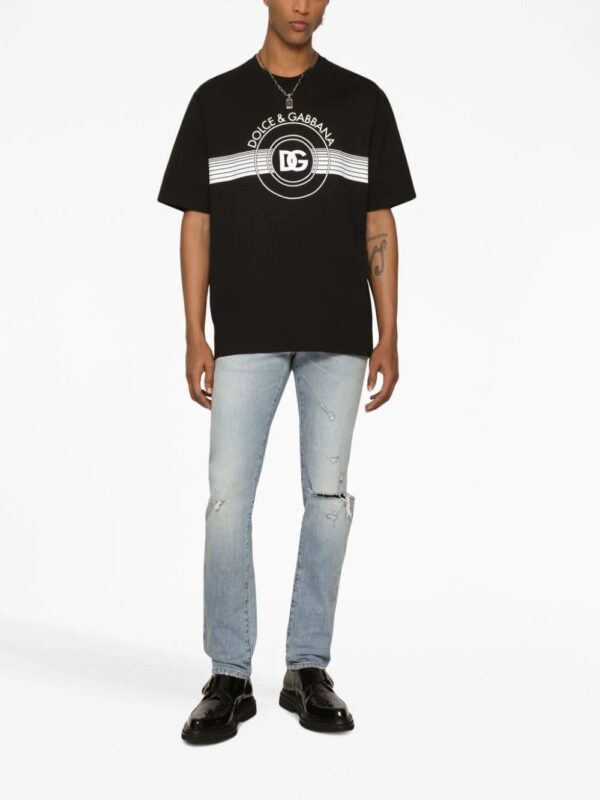 Dolce & Gabbana  logo-print cotton T-shirt - Image 2