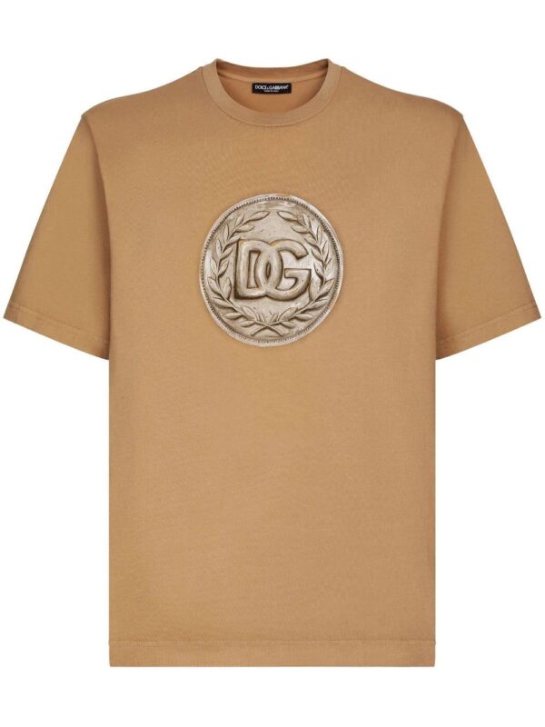 Dolce & Gabbana  coin-print cotton T-shirt