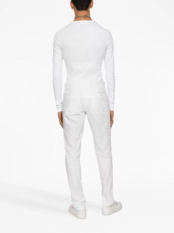 Dolce & Gabbana  long-sleeve button-fastening top - Image 3