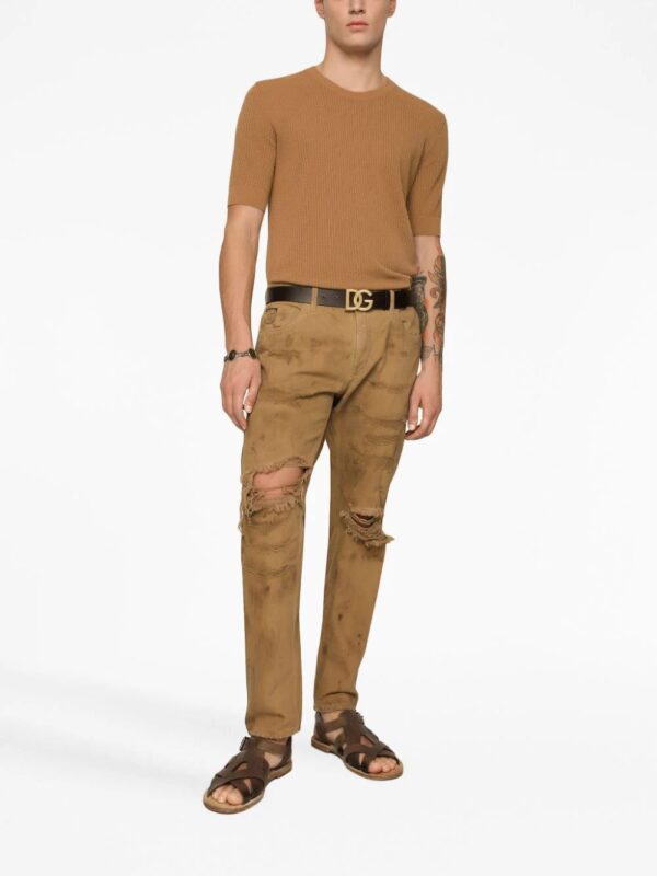 Dolce & Gabbana  short-sleeve knitted T-shirt - Image 2