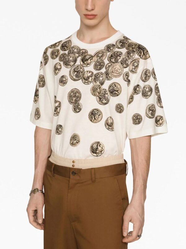 Dolce & Gabbana  graphic-print short-sleeve T-shirt - Image 4