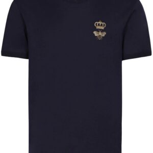 Dolce & Gabbana motif-embroidered cotton T-shirt