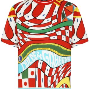 Dolce & Gabbana graphic-print cotton T-shirt