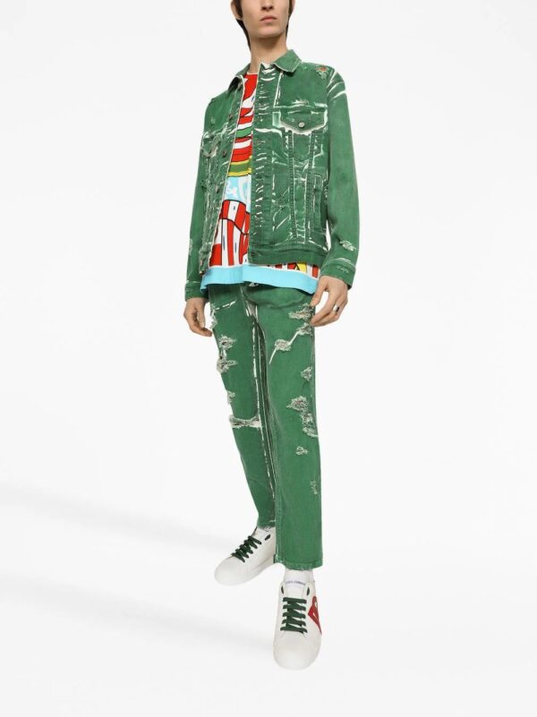 Dolce & Gabbana  graphic-print cotton T-shirt - Image 2