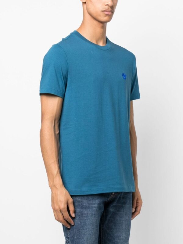 Versace  Medusa embroidered T-Shirt - Image 3