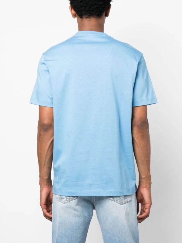 Versace  Barocco Silhouette-print cotton T-shirt - Image 4