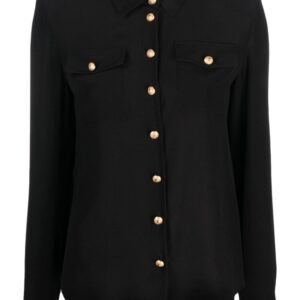 Balmain silk crepe de chine shirt
