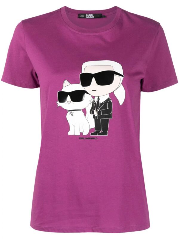 Karl Lagerfeld  Ikonik 2.0 organic cotton T-shirt
