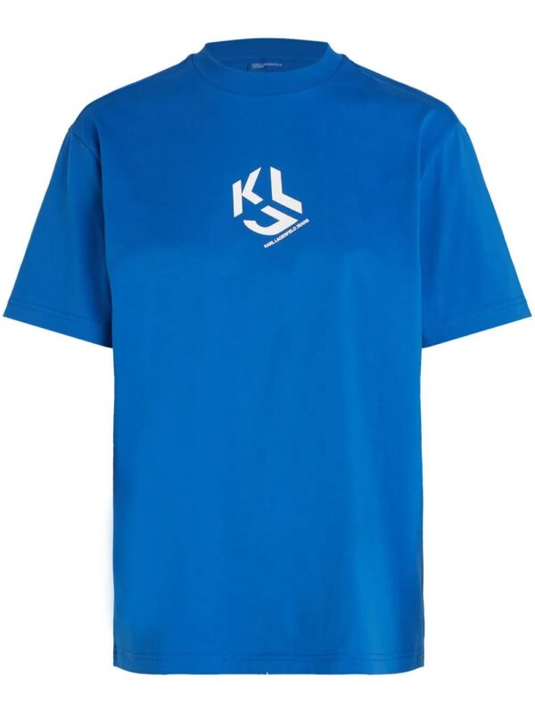 Karl Lagerfeld Jeans  logo-print organic cotton T-shirt