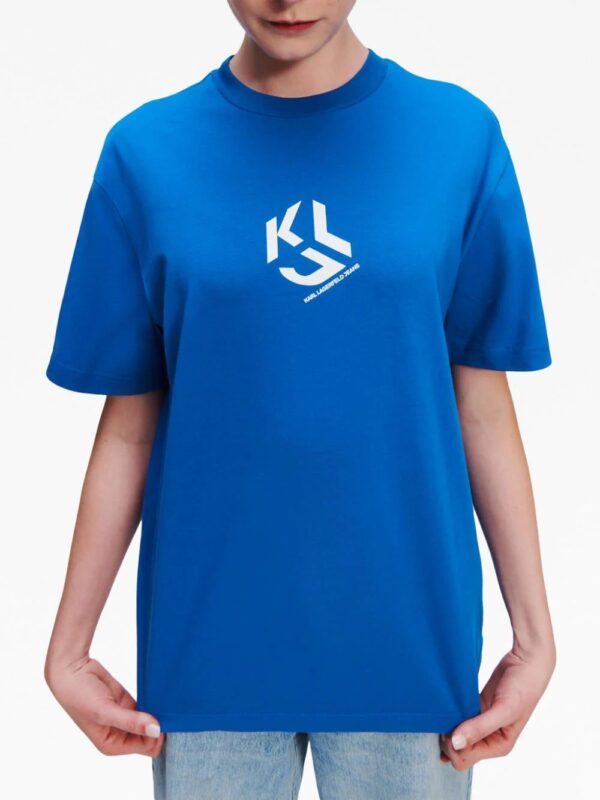 Karl Lagerfeld Jeans  logo-print organic cotton T-shirt - Image 4