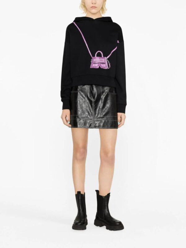 Karl Lagerfeld  IKON/K Bag print hoodie - Image 2