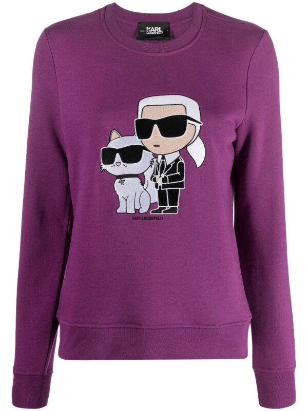 Karl Lagerfeld  Ikonik 2.0 cotton sweatshirt
