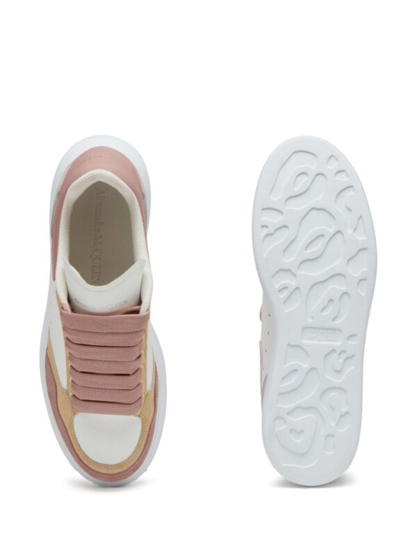 Alexander McQueen Oversized leather sneakers - Image 4