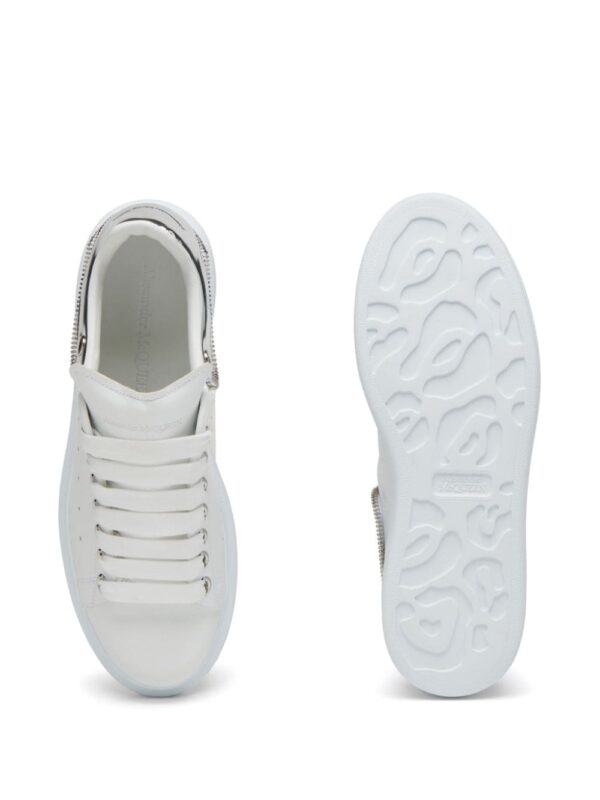Alexander McQueen Oversized leather sneakers - Image 4