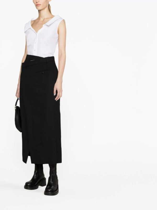 Alexander McQueen  sleeveless cotton shirt - Image 2