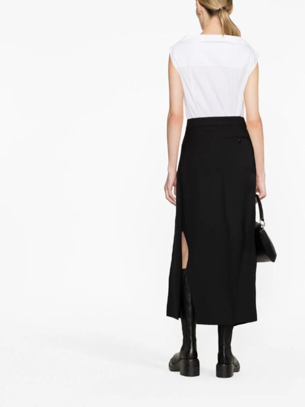 Alexander McQueen  sleeveless cotton shirt - Image 3