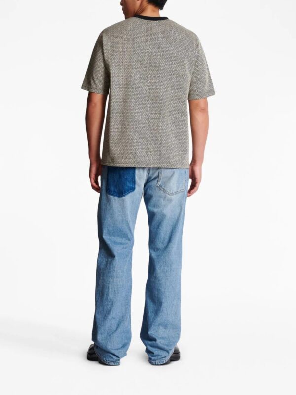 Balmain  monogram-print T-shirt - Image 4