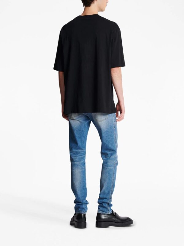 Balmain  logo-print organic cotton T-shirt - Image 4